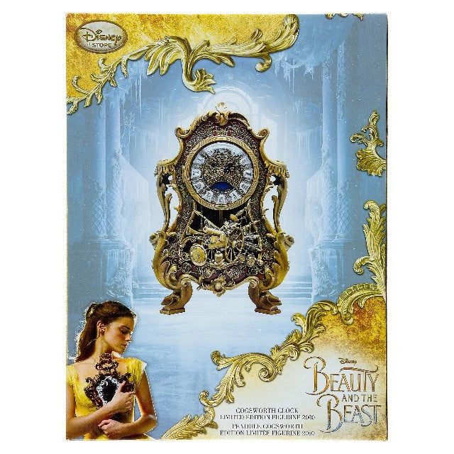 Beauty and The Beast Live Action Cogsworth Clock Limited Edition of 2000