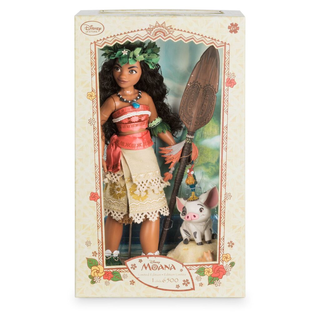 Heirloom Voyager Moana Doll, LE 6500 Disney Limited Edition 2016