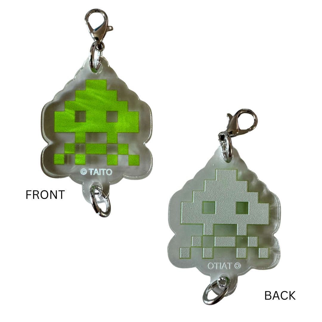 Taito Space Invaders Small Key Charms