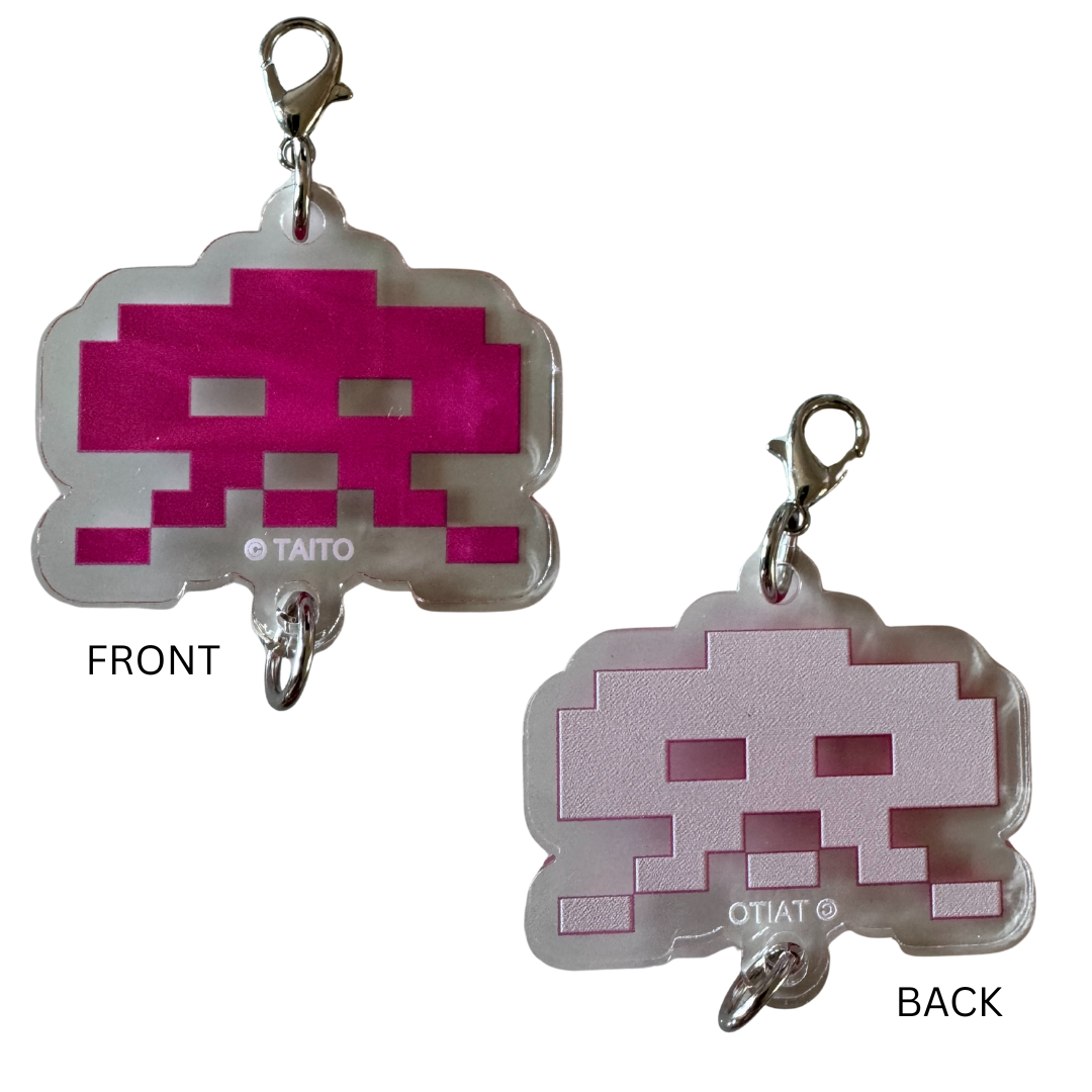 Taito Space Invaders Small Key Charms