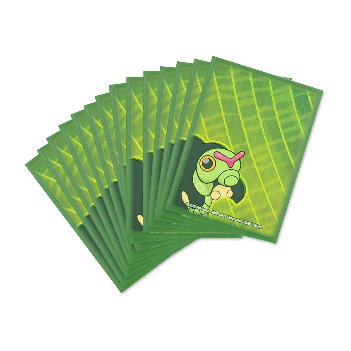 Caterpie Munch Time Card Sleeves (65 Sleeves)