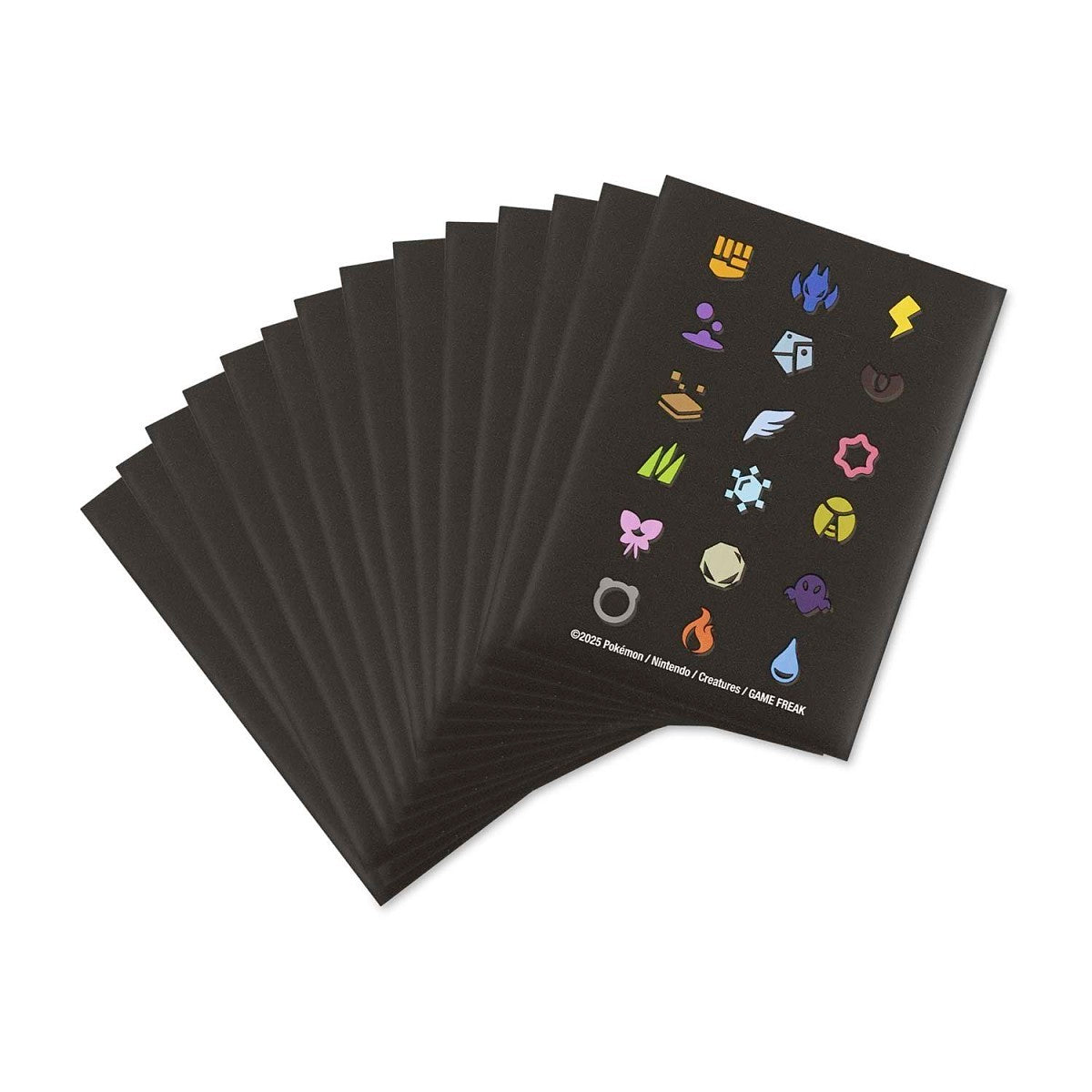Elemental Types Card Sleeves (65 Sleeves)
