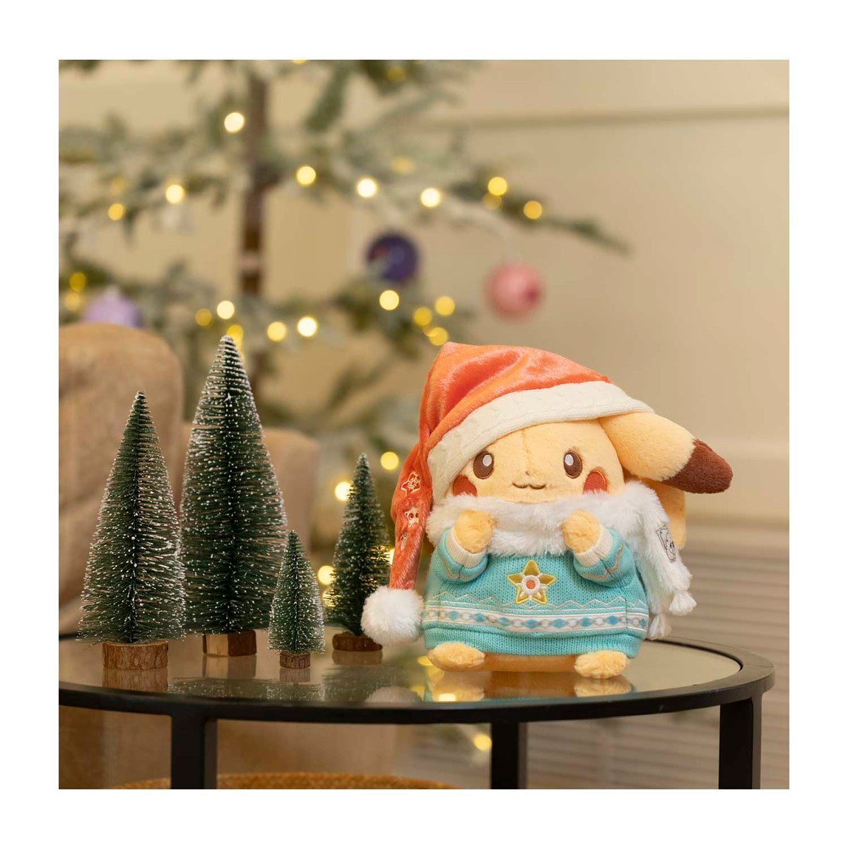 Pikachu Pokémon Holiday Plush - 10 ½ In.