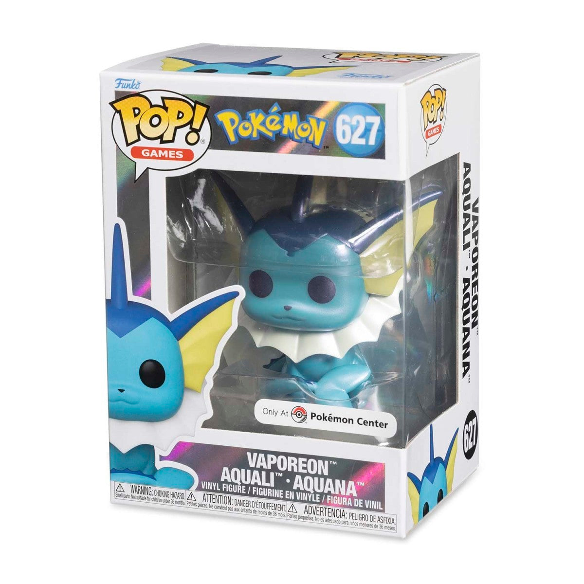 Vaporeon Pearlescent Pop! Vinyl Figure by Funko