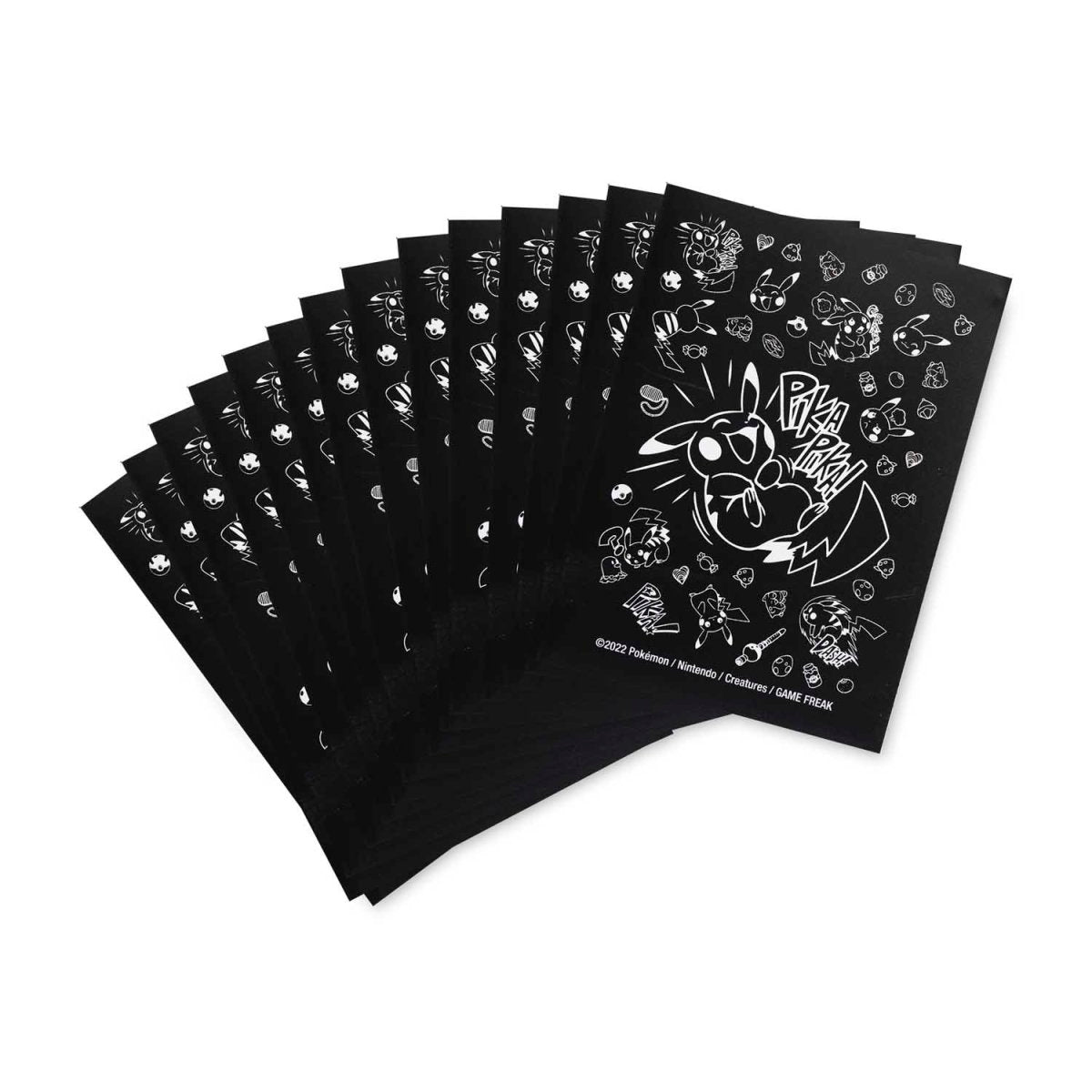 Pikachu Comic-Style Card Sleeves (65 Sleeves)
