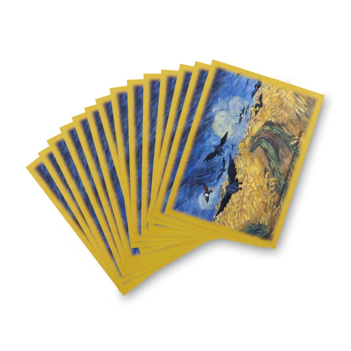 Corviknight Inspired by Wheatfield with Crows Card Sleeves (65 Sleeves)