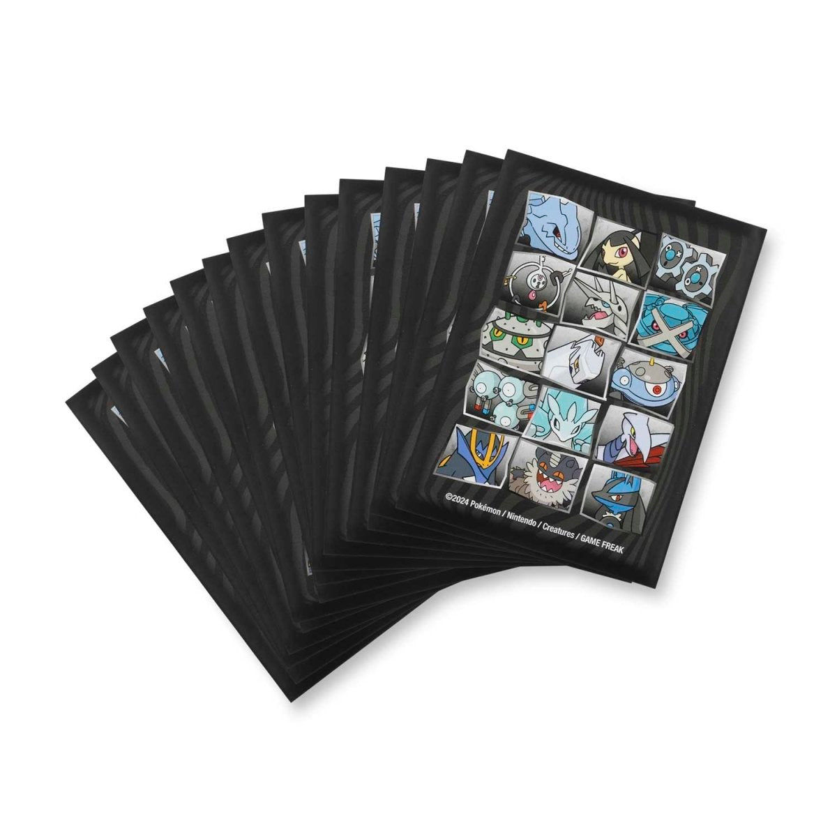 Flowing Steel Card Sleeves (65 Sleeves)