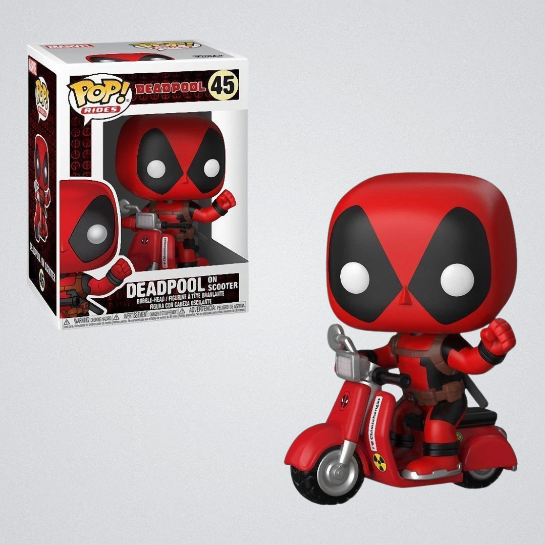 Funko POP Deadpool: Thumbs Up, On Scooter, X-men (Vaulted)
