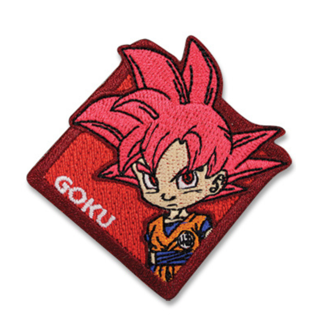 Dragon Ball Super Framed Character Patch- Buu/ Frieza, Goku SS God/ Goku SS Blue