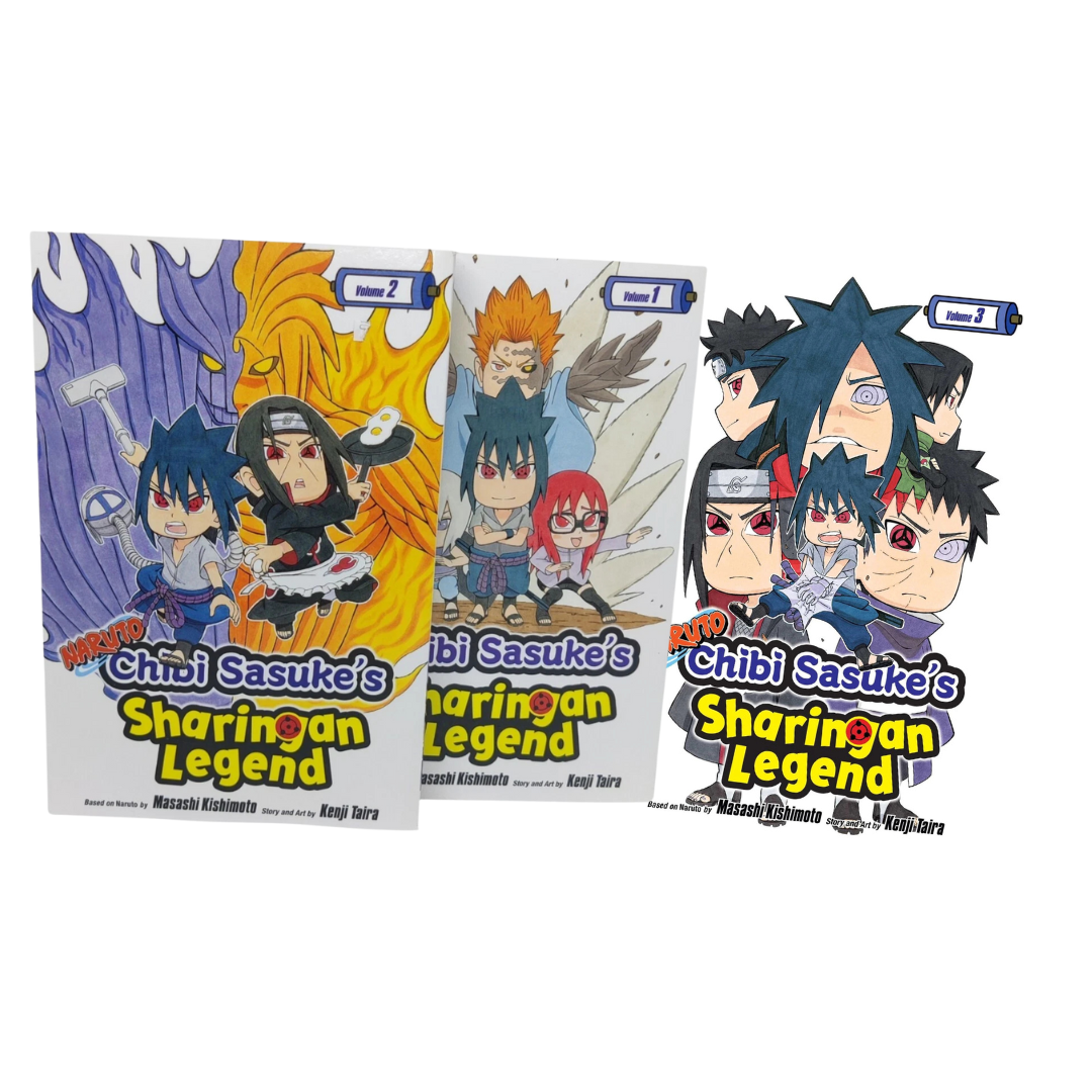 Naruto: Chibi Sasuke's Sharingan Legend Vol. 1-3