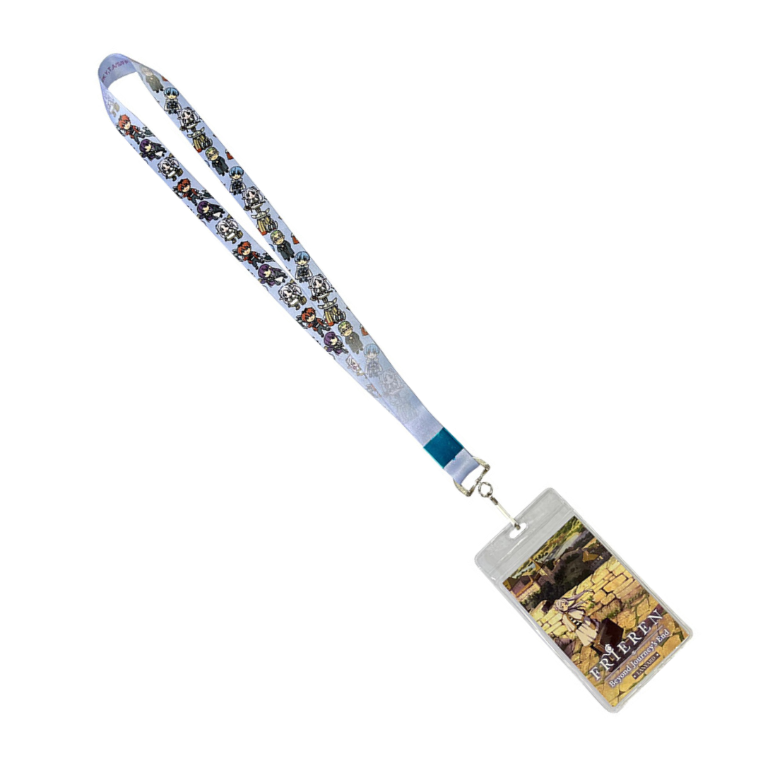 FRIEREN BEYOND JOURNEY'S END - FRIEREN WITH OTHER CHARACTER SD ART STYLE LANYARD