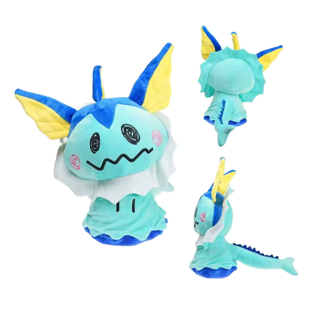 Mimikyu Eevee Evolutions 11.8" Plush Eevee/ Vaporeon/ Flareon/ Jolteon/ Sylveon/ Umbreon/ Leafeon/ Glaceon/ Espeon