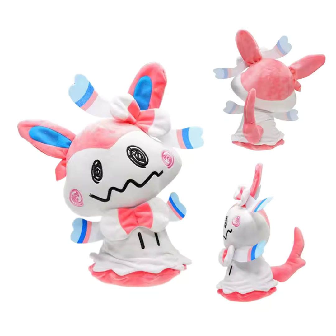 Mimikyu Eevee Evolutions 11.8" Plush Eevee/ Vaporeon/ Flareon/ Jolteon/ Sylveon/ Umbreon/ Leafeon/ Glaceon/ Espeon