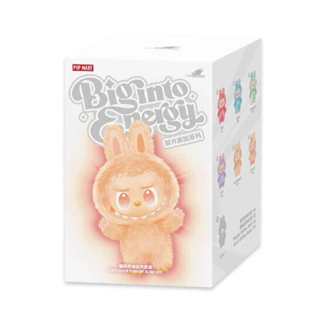 Pop Mart Labubu The Monsters Big into Energy Series Luck Vinyl Plush Pendant