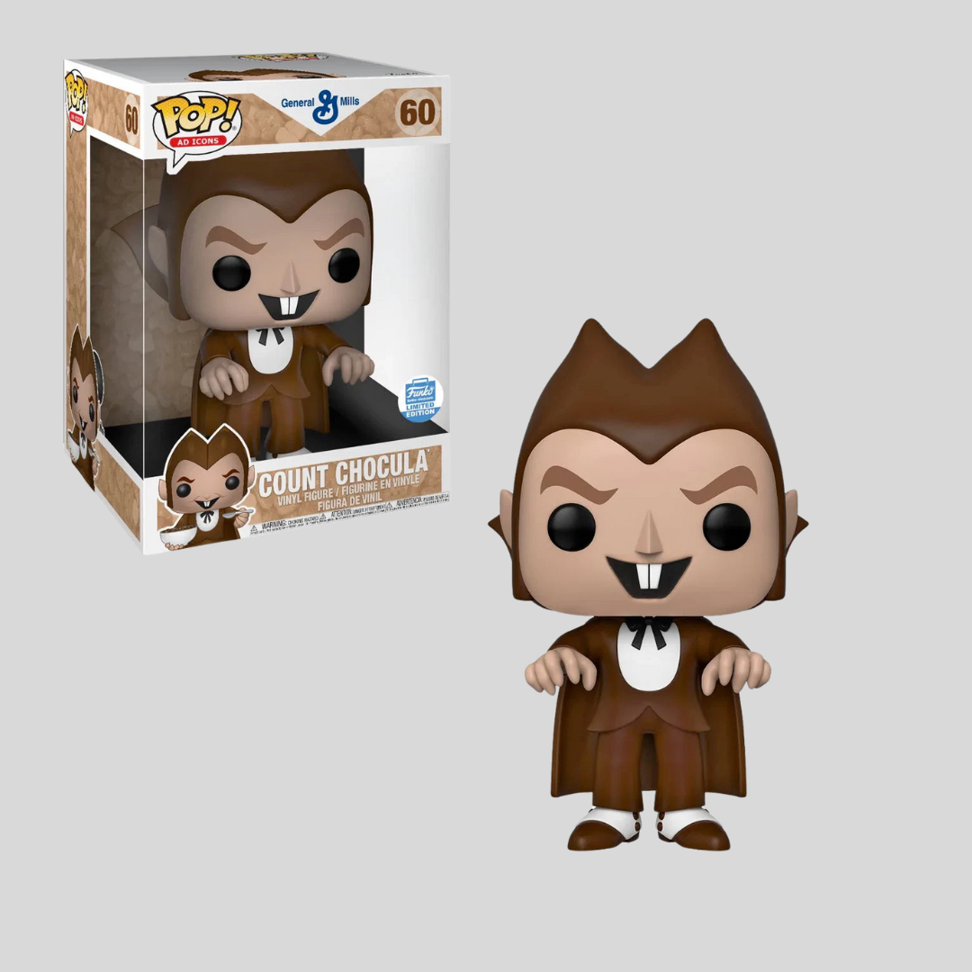 COUNT CHOCULA #60 Jumbo Pop! Ad Icons General Mills NIB