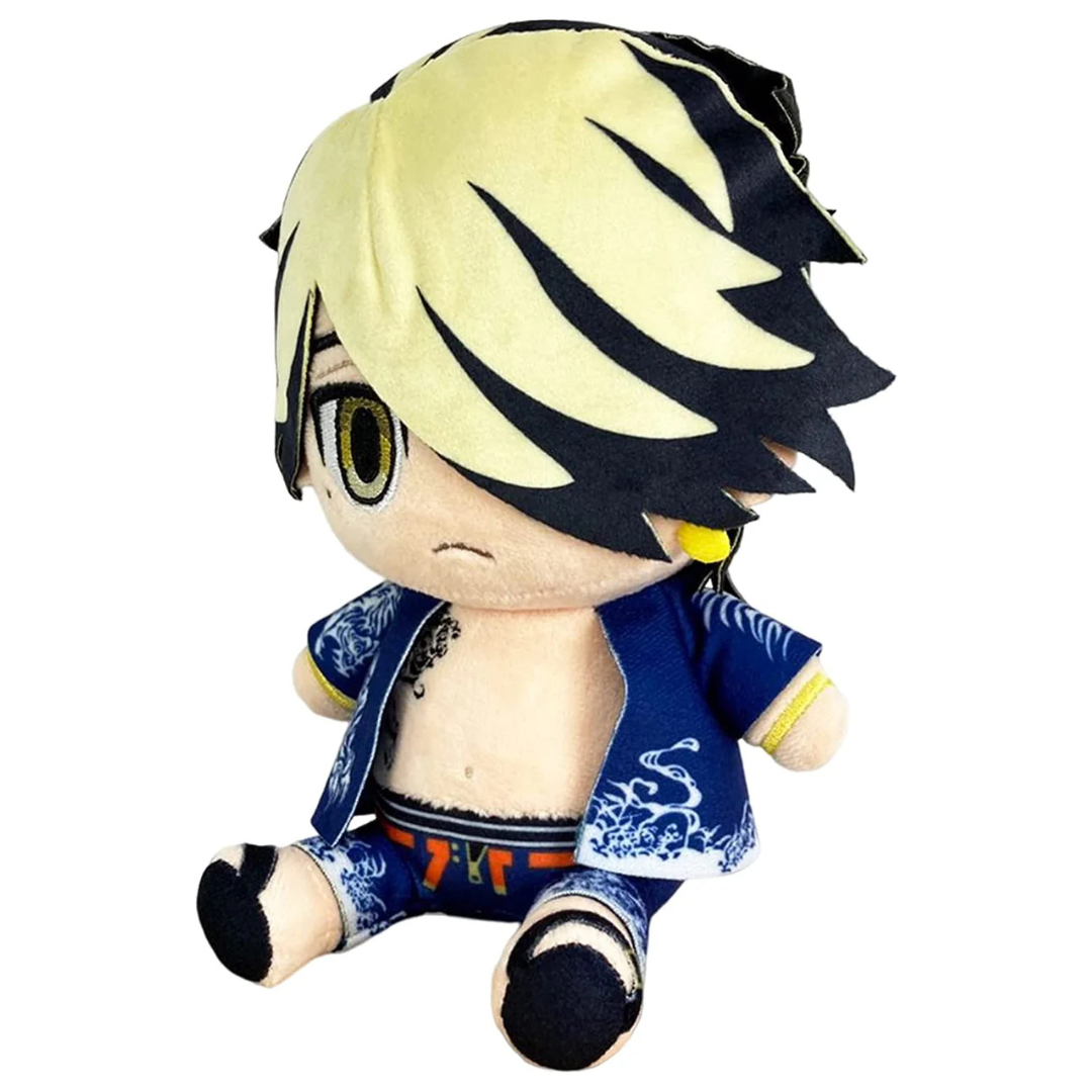 Tokyo Revengers - Hanemiya Kazutora Sitting Pose Plush 7"