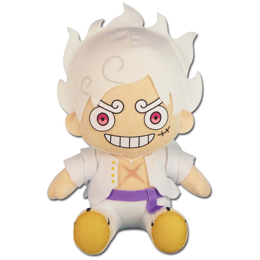 ONE PIECE - LUFFY GEAR 5 GRIN SITTING POSE PLUSH