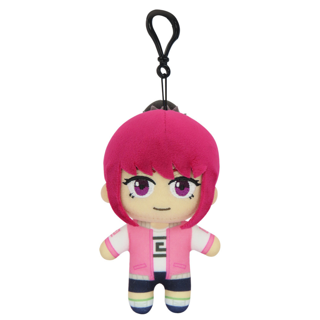 SAKAMOTO DAYS 4.5" Mini Key Ring Character Plush- LU SHAOTANG/ SHI ASAKURA/ TARO SAKAMOTO