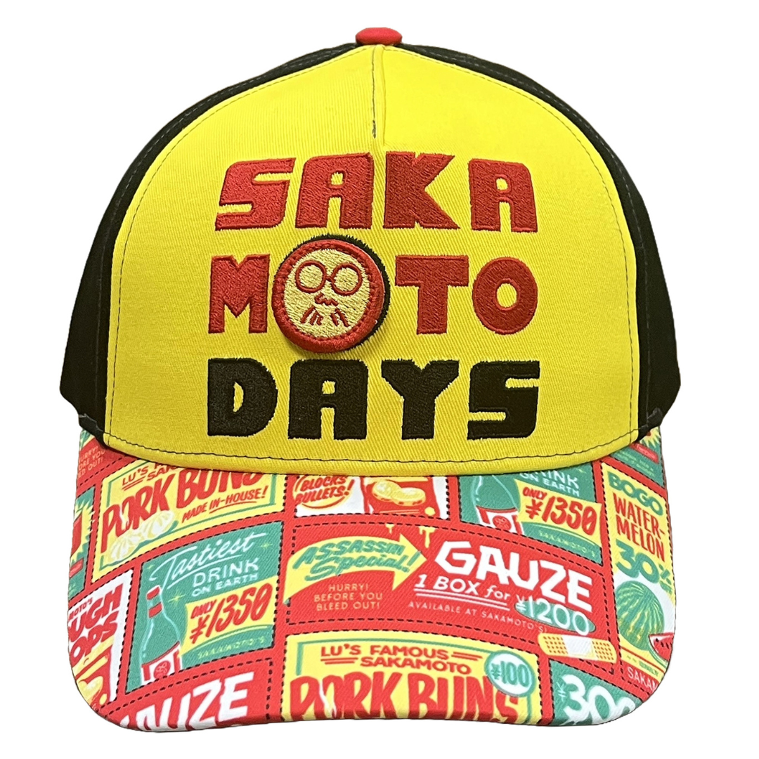 SAKAMOTO DAYS SAKAMOTO LOGO MARKS CAP OneStopAnimeShop sakamoto-days-sakamoto-logo-marks-cap-onestopanimeshop