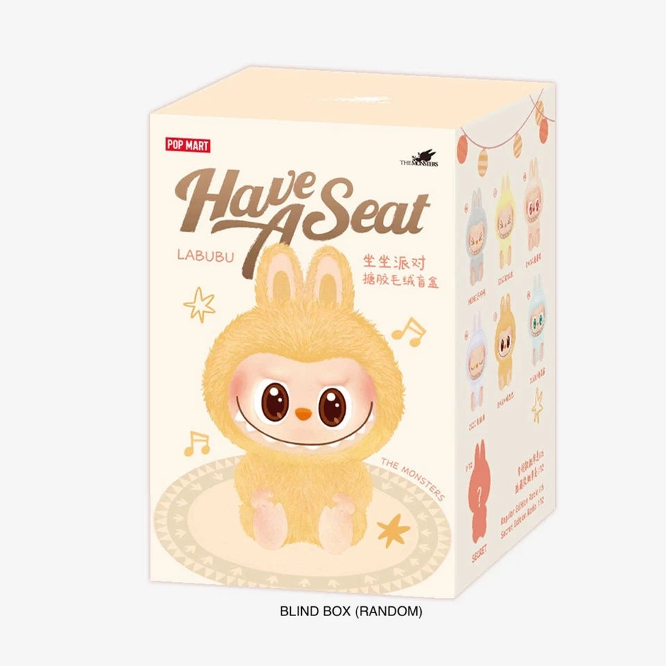 POPMART THE MONSTERS LABUBU HAVE A SEAT VINYL BLIND BOX