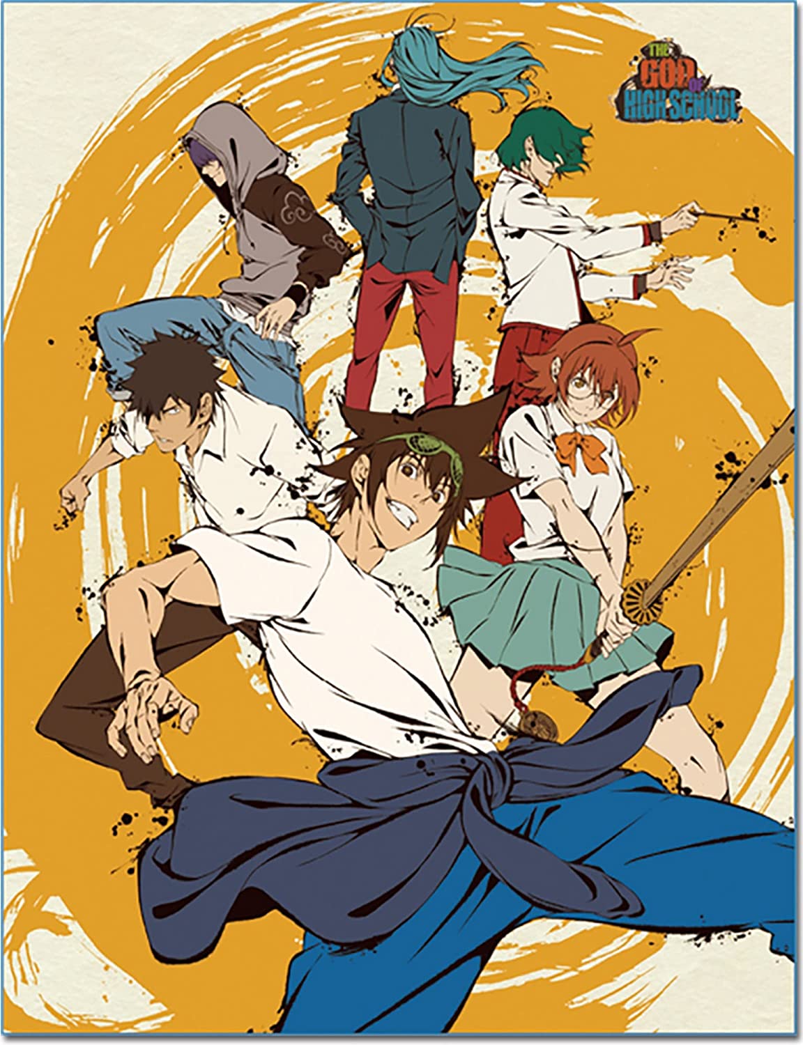 God of High School - Teaser Art Sublimation Throw Blanket