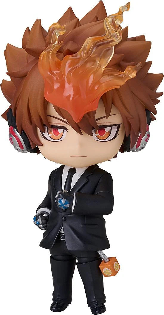 Katekyo Hitman Reborn! Nendoroid No.2950 Tsunayoshi Sawada (Black Suit Ver.)