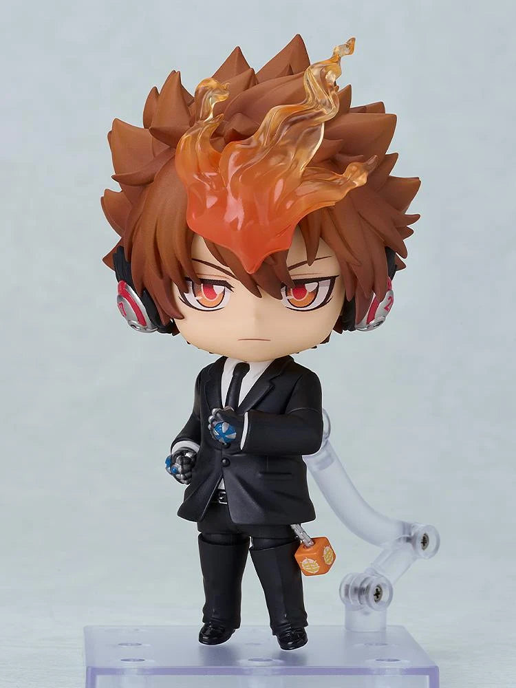 Katekyo Hitman Reborn! Nendoroid No.2950 Tsunayoshi Sawada (Black Suit Ver.)