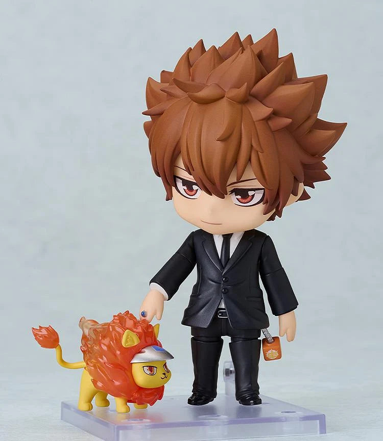 Katekyo Hitman Reborn! Nendoroid No.2950 Tsunayoshi Sawada (Black Suit Ver.)