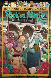 RICK AND MORTY 10TH ANNIVERSARY SPECIAL #1 (ONE SHOT) CVR C SUZI BLAKE