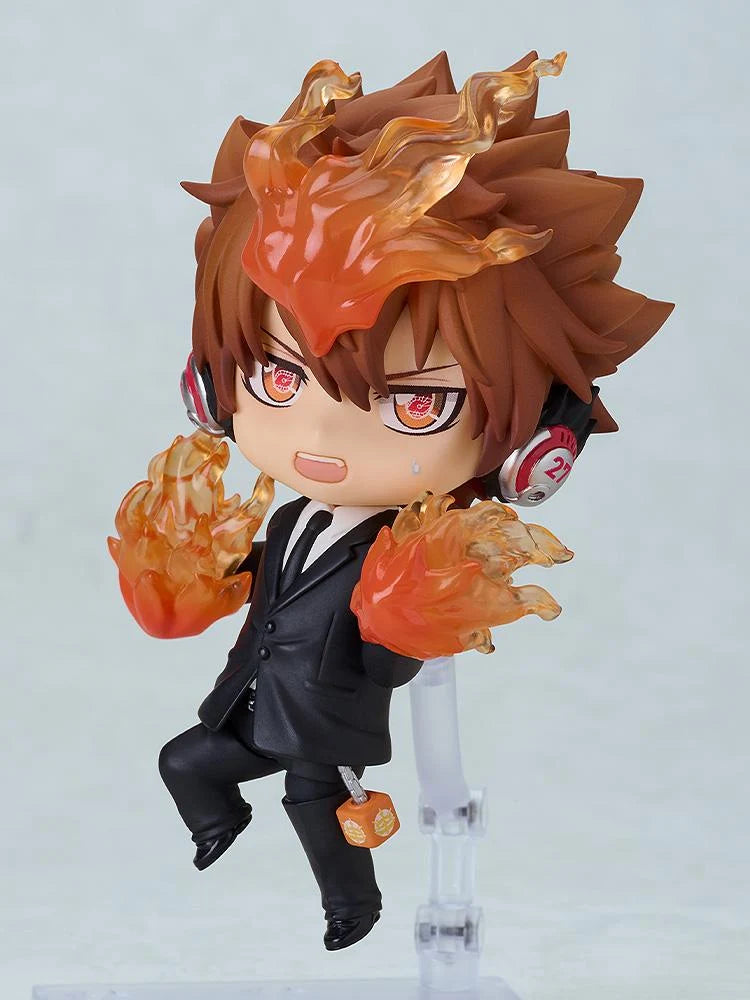 Katekyo Hitman Reborn! Nendoroid No.2950 Tsunayoshi Sawada (Black Suit Ver.)