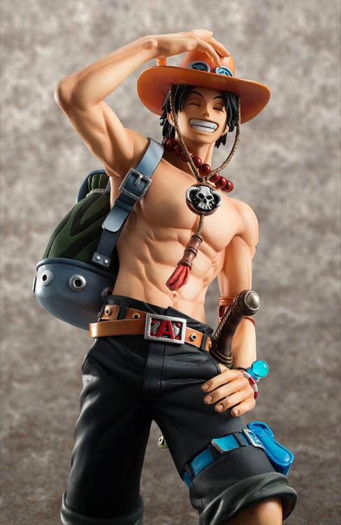 One Piece Portrait of Pirates Neo-DX Portgas D. Ace (10th Limited Ver.) 1/8 Scale Figure (Reissue)