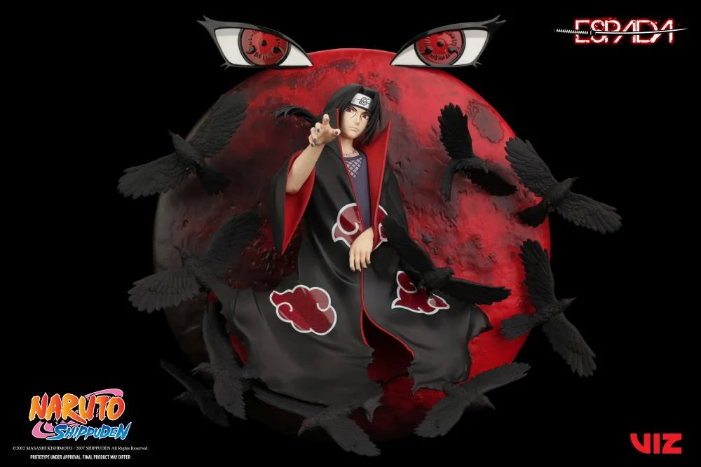 Naruto: Shippuden Itachi Uchiha 1/8 Scale Limited Edition Wall Statue