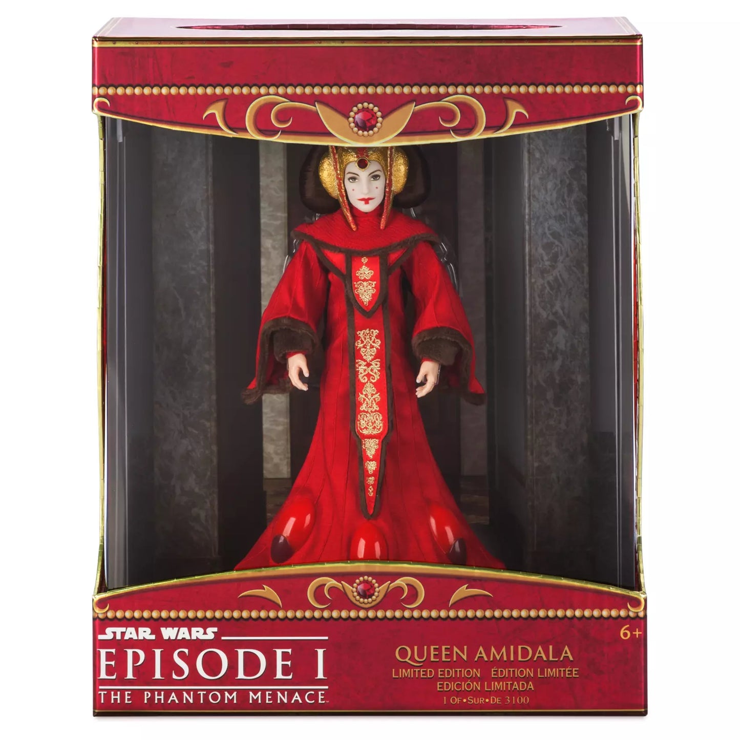 Queen Amidala Limited Edition Doll – 11'' – Star Wars: Episode 1 – The Phantom Menace 25th Anniversary