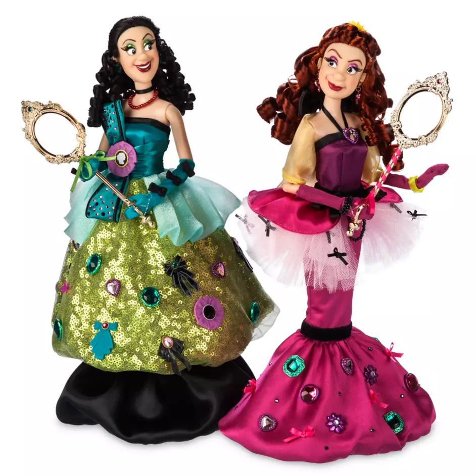 Anastasia & Drizella Limited Edition Doll Set – Cinderella – Disney Designer Collection Midnight Masquerade Series – Fashionably Late – 12 1/2'' – D23: The Ultimate Disney Fan Event