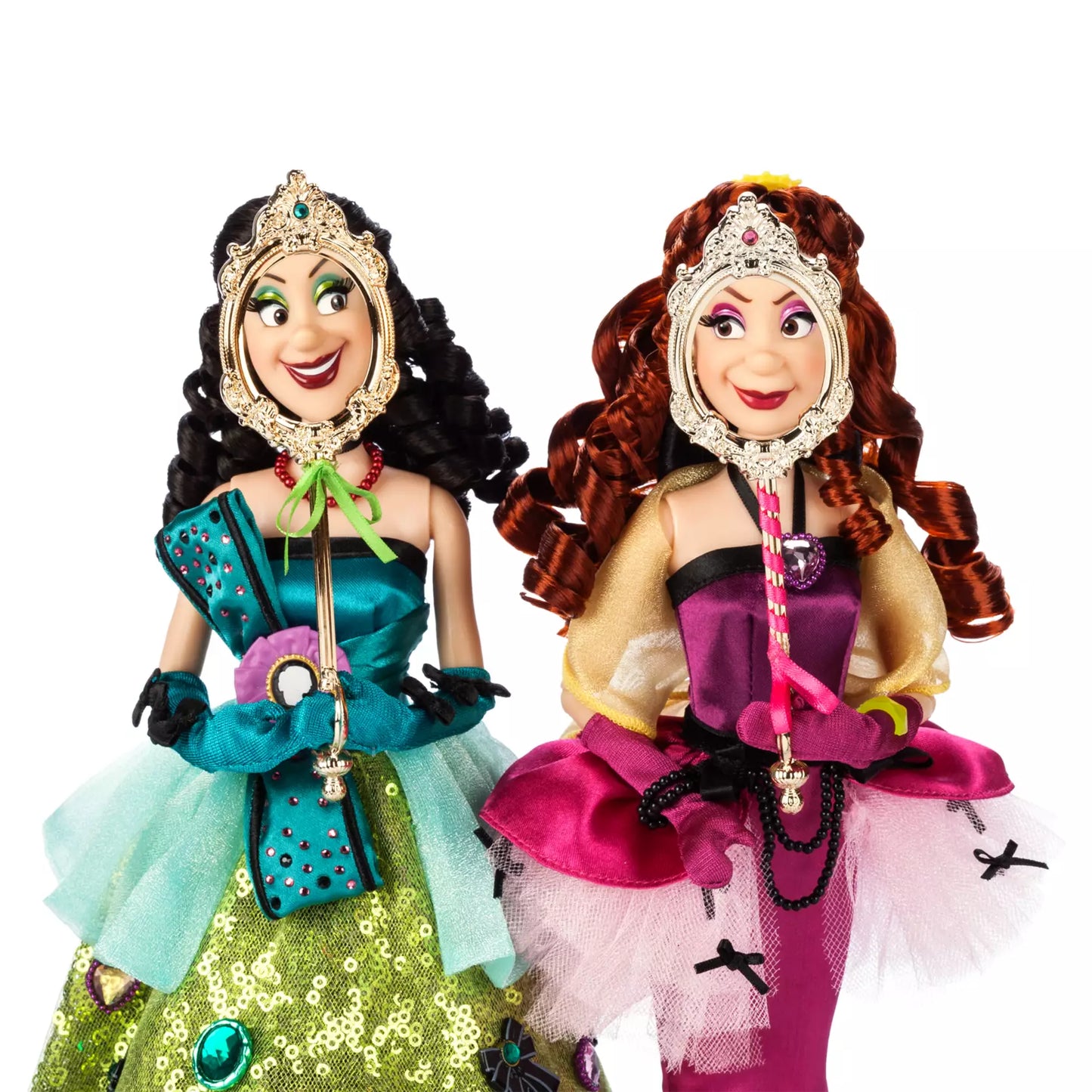 Anastasia & Drizella Limited Edition Doll Set – Cinderella – Disney Designer Collection Midnight Masquerade Series – Fashionably Late – 12 1/2'' – D23: The Ultimate Disney Fan Event