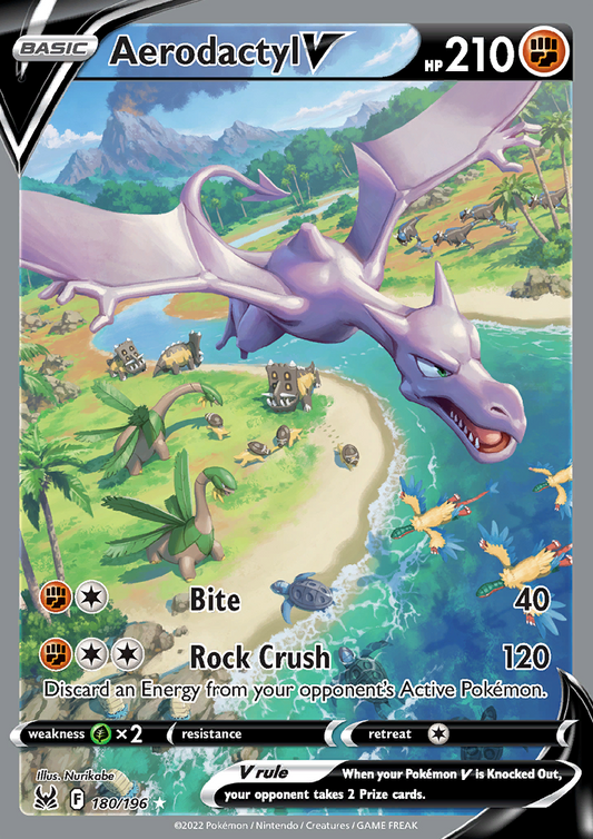 Aerodactyl V (Alternate Full Art) - SWSH11: Lost Origin (SWSH11)