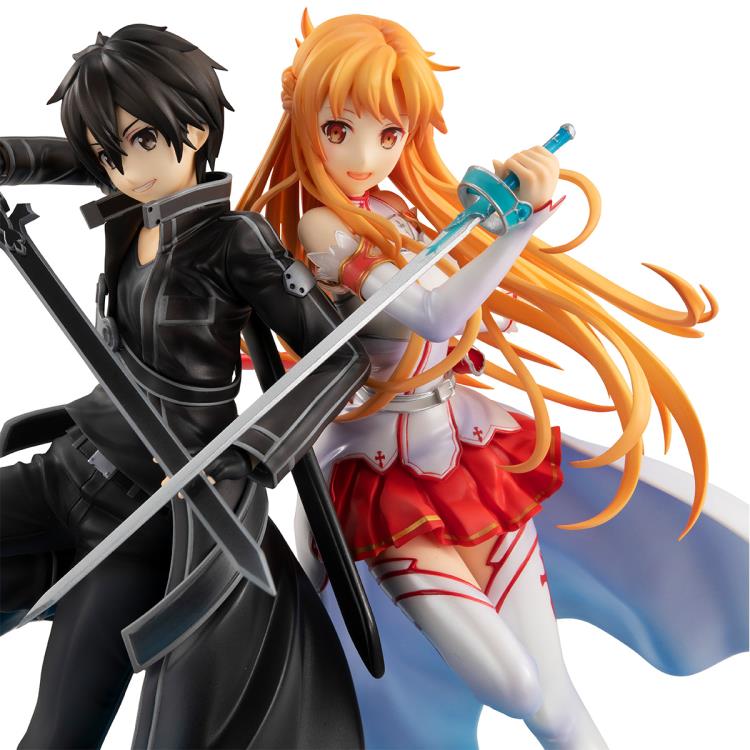 Sword Art Online 10th Anniversary Lucrea Kirito & Asuna Figure