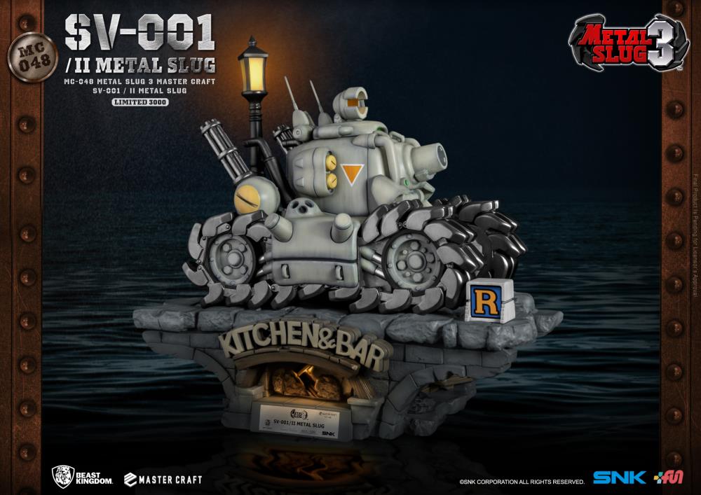 Metal Slug 3 Master Craft MC-048 SV-001/II Metal Slug Limited Edition Statue