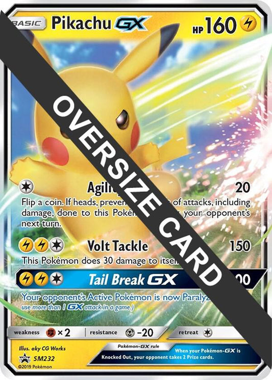 Pikachu GX - SM232 - Jumbo Cards (PR)