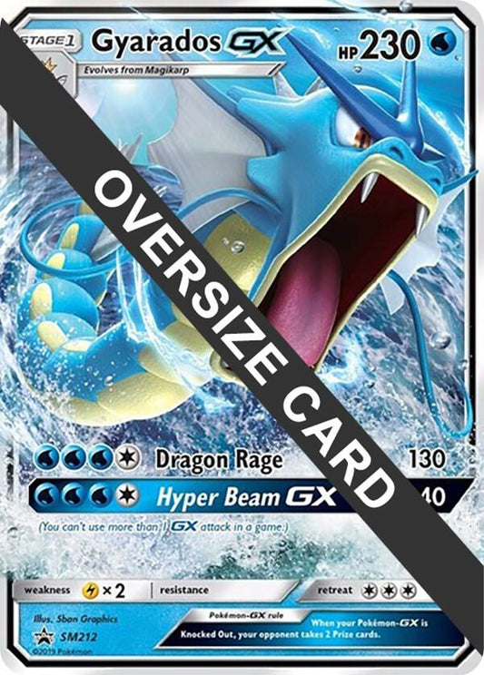 Gyarados GX - SM212 (SM Black Star Promo) - Jumbo Cards (PR)