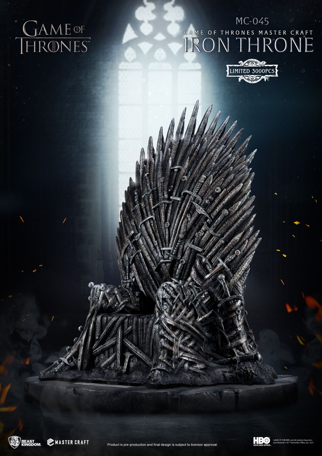 Game of Thrones Master Craft Iron Throne