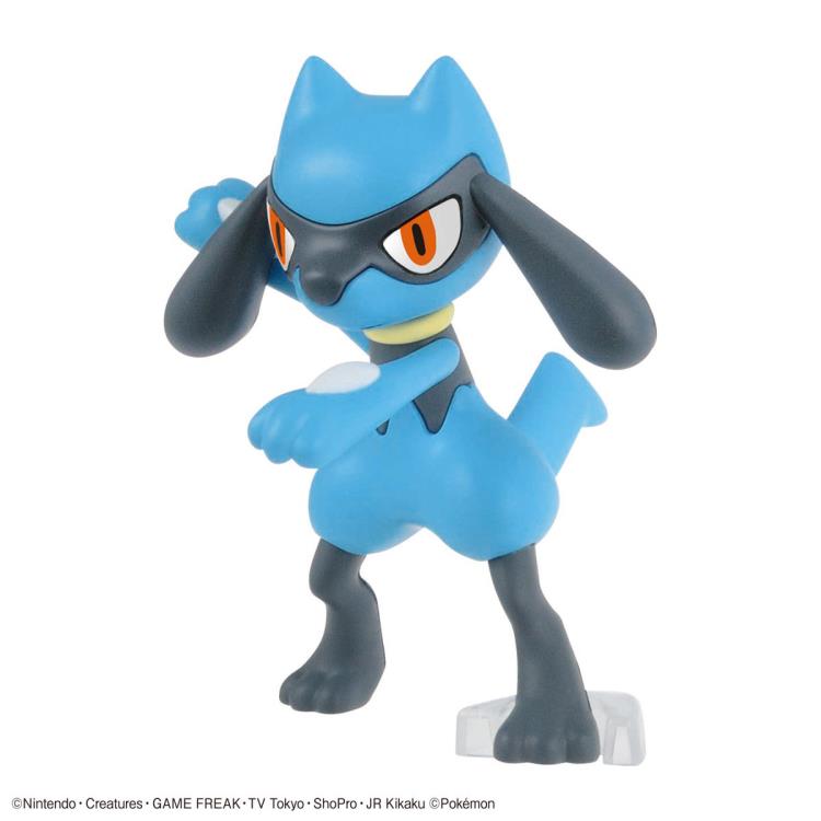 Pokemon Riolu & Lucario Model Kit Set