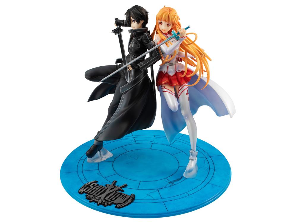 Sword Art Online 10th Anniversary Lucrea Kirito & Asuna Figure