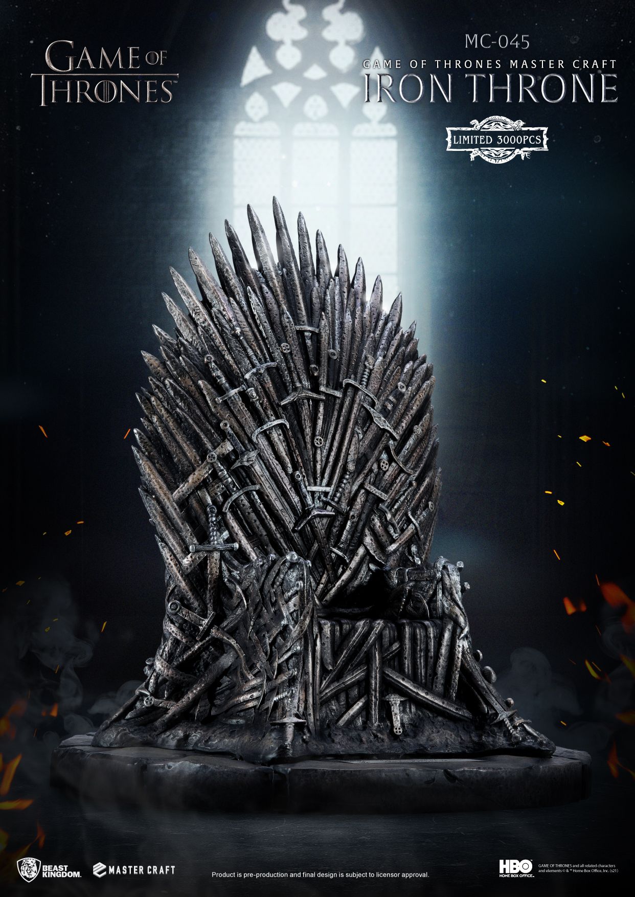 Game of Thrones Master Craft Iron Throne