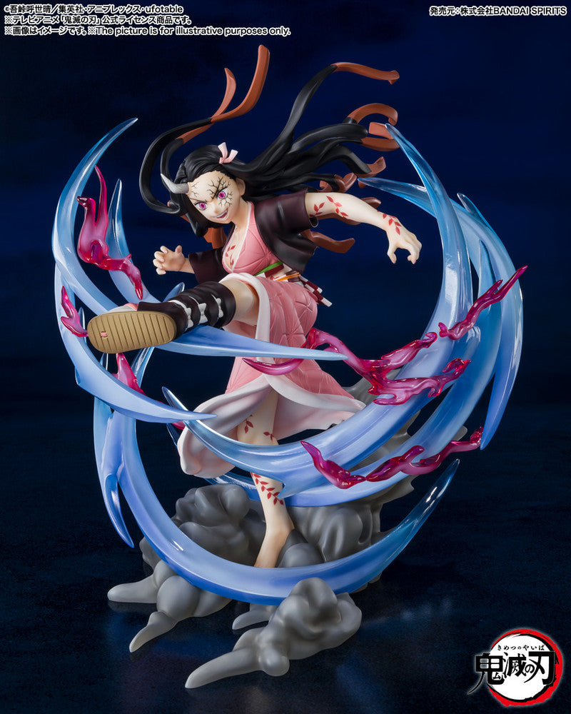 Nezuko Kamado Demon Form Advancing Ver Demon Slayer Figuarts Figure