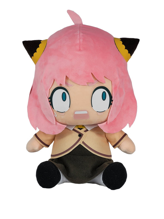 SPY X FAMILY - ANYA TERRIFIED FACE SITTING POSE PLUSH