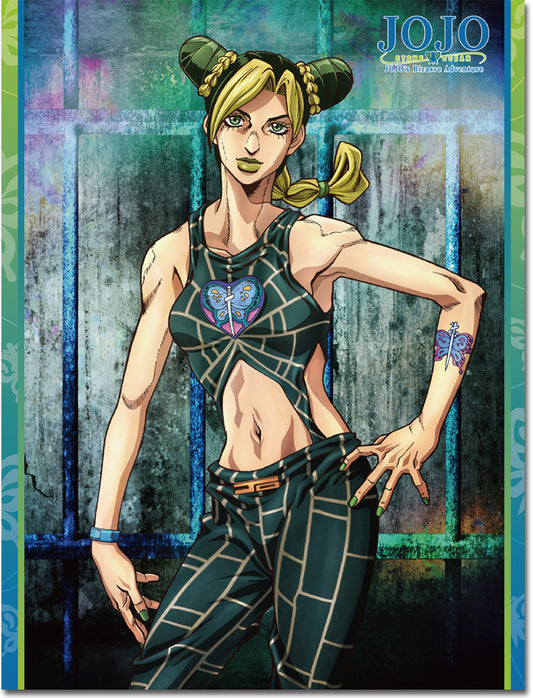 Jojos S5 Stone Ocean - Key Art #1 Sublimation Throw Blanket