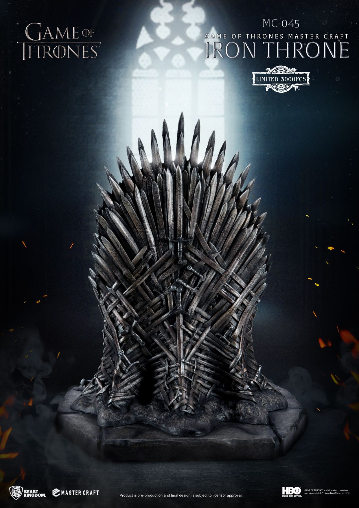 Game of Thrones Master Craft Iron Throne