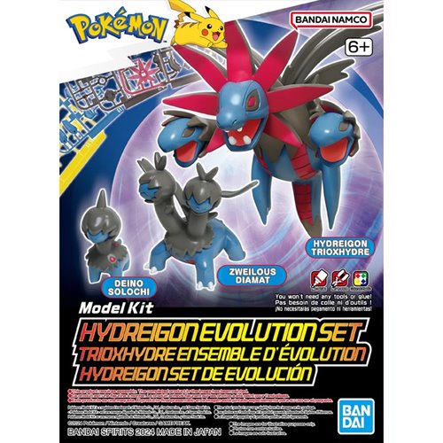 POKEMON HYDREIGON EVOLUTION SET MODEL KIT