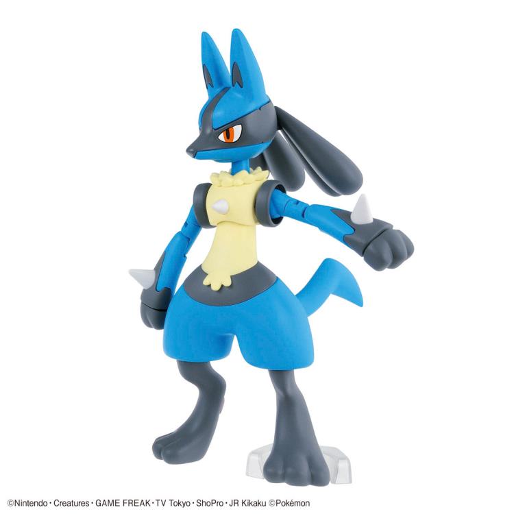 Pokemon Riolu & Lucario Model Kit Set